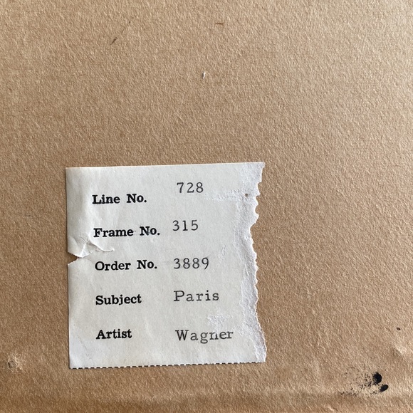 Old watercolor of Paris - Picture 3 of 3